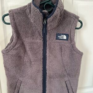 The North Face Grey Fleece Vest
